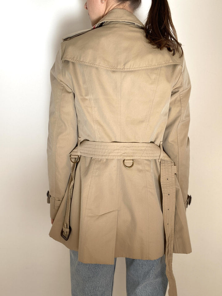 BURBERRY SANDRINGHAM TRENCHCOAT - UK 8/US 6/GER 36