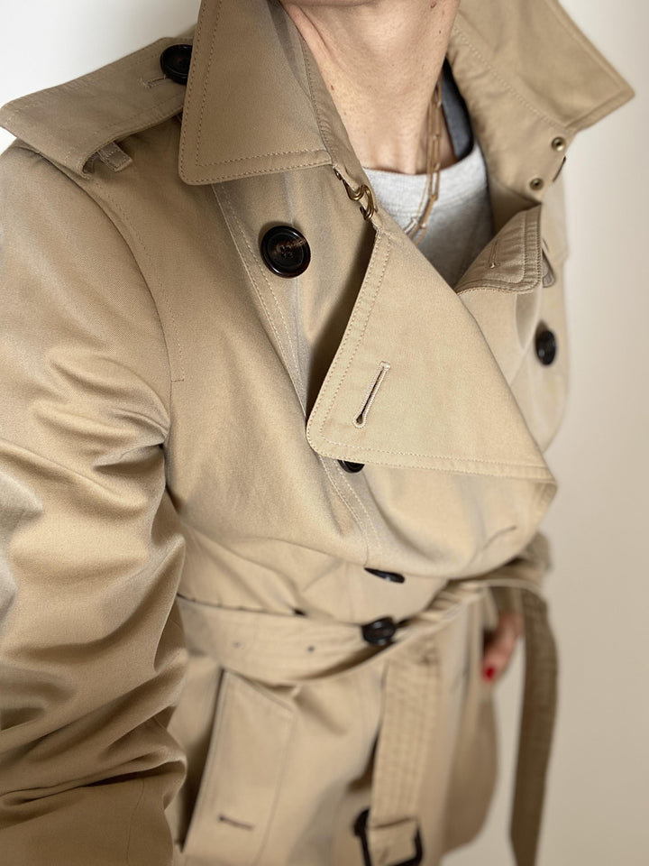 BURBERRY SANDRINGHAM TRENCHCOAT - UK 8/US 6/GER 36