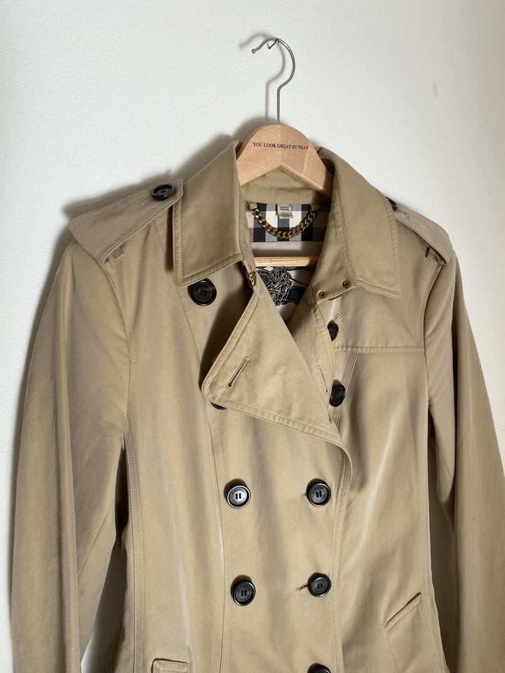 BURBERRY SANDRINGHAM TRENCHCOAT - UK 8/US 6/GER 36