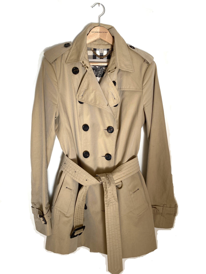 BURBERRY SANDRINGHAM TRENCHCOAT - UK 8/US 6/GER 36