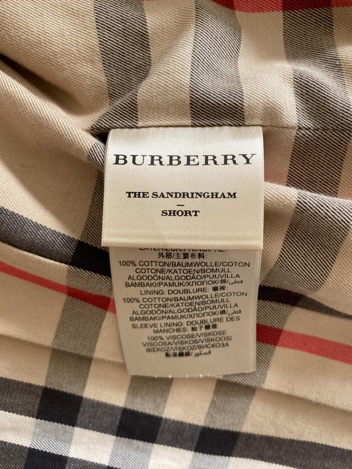 BURBERRY SANDRINGHAM TRENCHCOAT - UK 8/US 6/GER 36