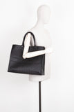 CHRISTIAN DIOR Book Tote Large Leather Black