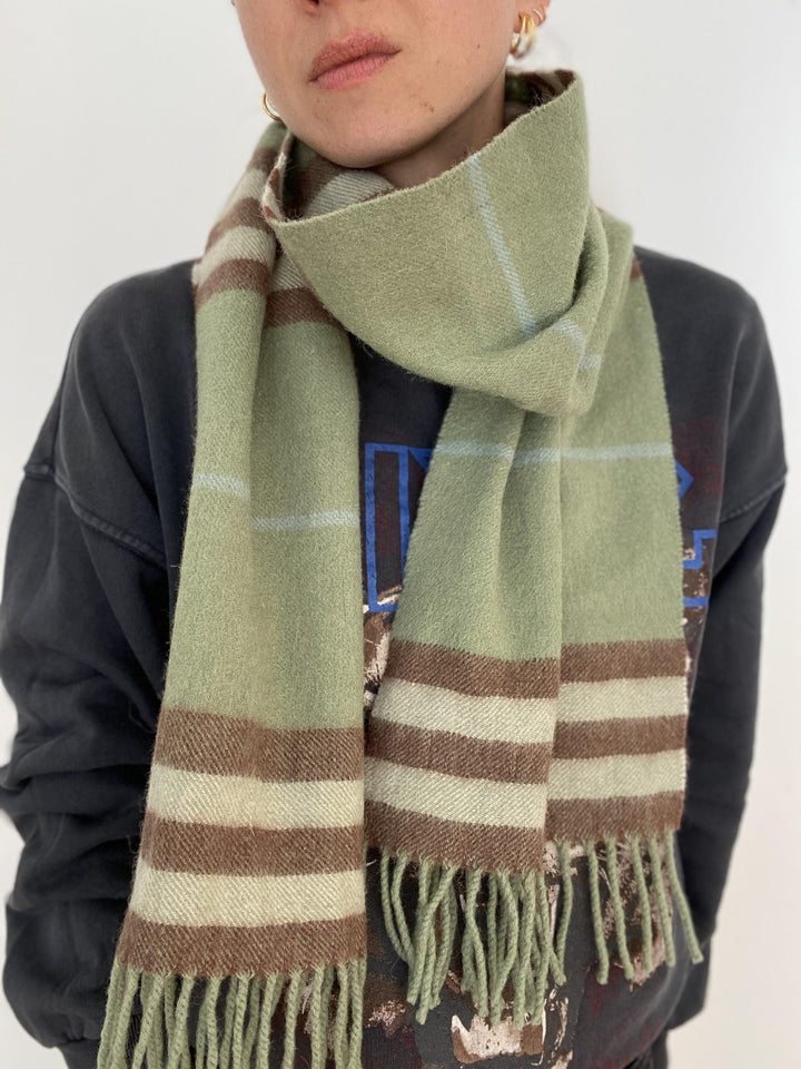 BURBERRY WOOL SCARF