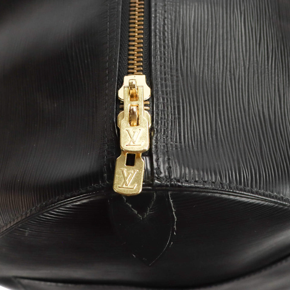 Louis Vuitton Keepall 60 Black Epi