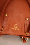 Prada Orange Vitello Daino Bag