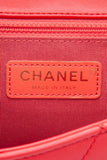 CHANEL Medium in The Loop Red Quilted Lambskin Leather Flap Bag