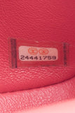 CHANEL Chevron Pink Lambskin Square Mini Flap Bag