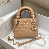 DR309 Mini Lady Dior Bag / HIGHEST QUALITY VERSION / 6.5 x 6 x 3 inches