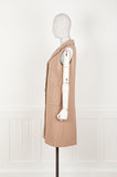 PRADA Sleeveless Coat Beige