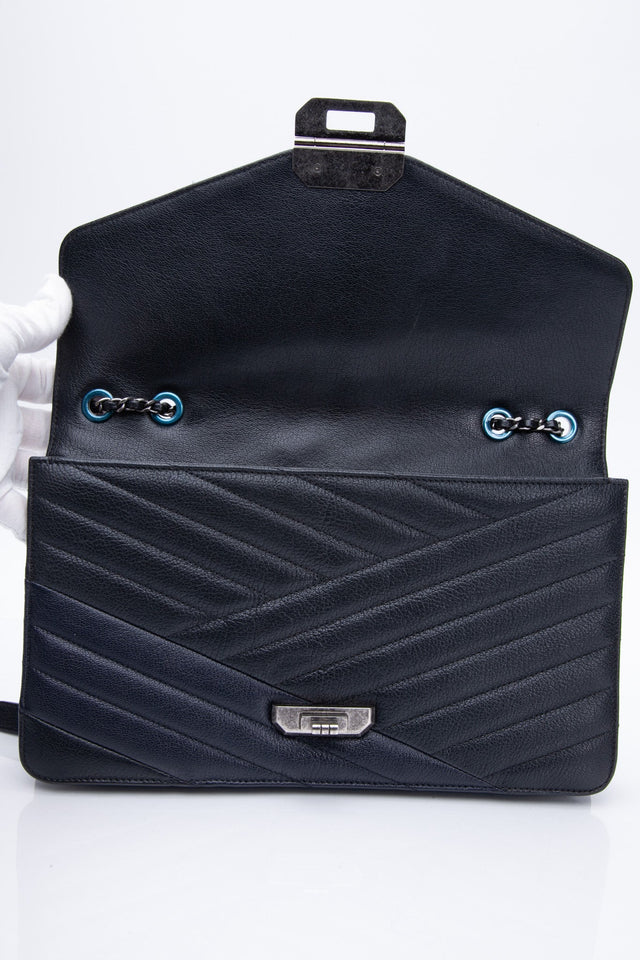 CHANEL Calfskin Leather Shoulder/Crossbody Bag