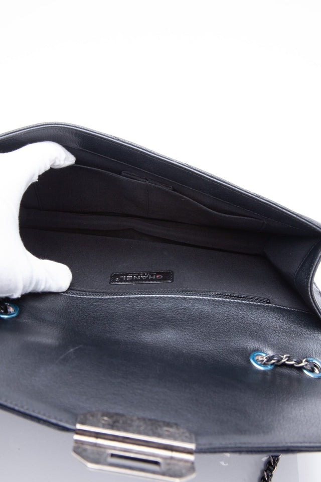 CHANEL Calfskin Leather Shoulder/Crossbody Bag