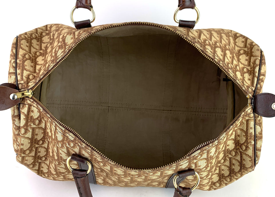 Vintage Weekender Diorissimo Canvas Bag