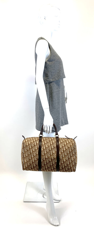 Vintage Weekender Diorissimo Canvas Bag