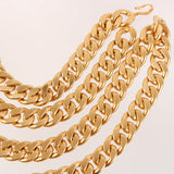 CHANEL 1995 Made Cc Mark Multi Motif Chain Belt