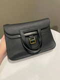 Hermes Halzan 31 Black Clemence