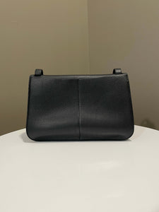 Hermes Halzan 31 Black Clemence