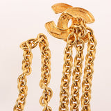CHANEL Matelasse Stitch Cc Mark Chain Belt