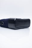 CHANEL Navy Paris Hamburg Felt Gabrielle Hobo Embroidered Wool and Calfskin