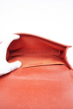 CHANEL Dark Orange Caviar Quilted Medium Boy Flap Bag