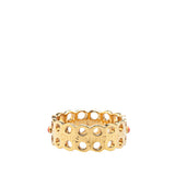 Gold Louis Vuitton Gold Plated Hide and Seek Ring