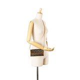 Brown Louis Vuitton Monogram Pochette Twin PM Crossbody Bag