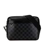 Black Louis Vuitton Damier Graphite Trocadero MM Crossbody Bag