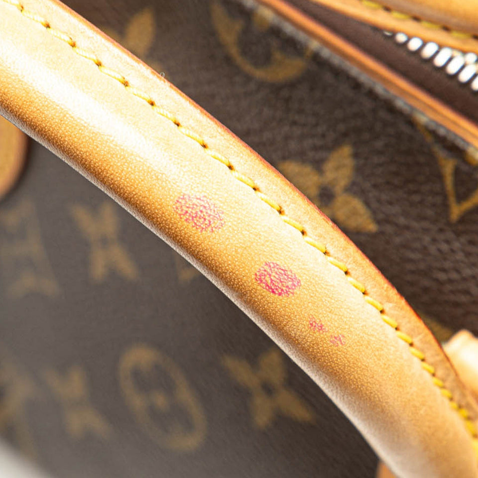Brown Louis Vuitton Monogram Popincourt Handbag