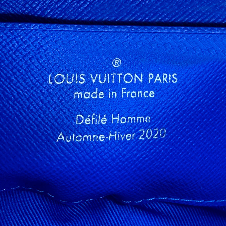Louis Vuitton Soft Trunk Wallet Blue Clouds Monogram Canvas