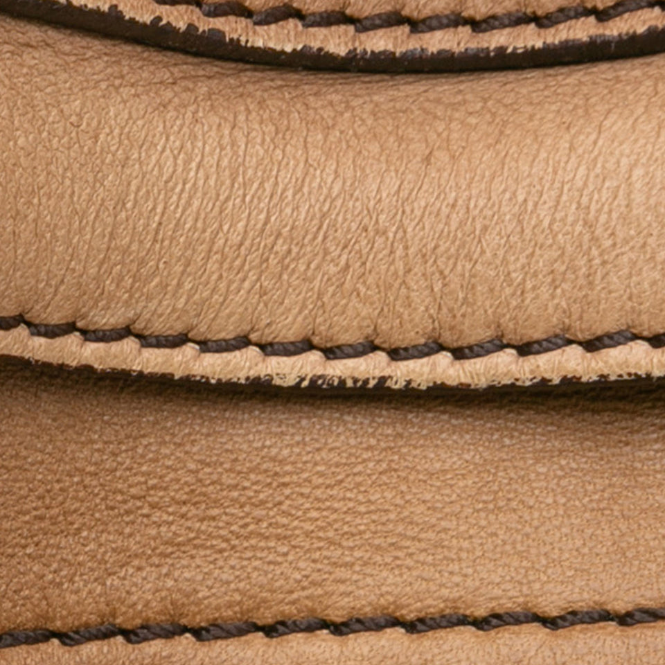 Tan Burberry Bridle Leather Tote