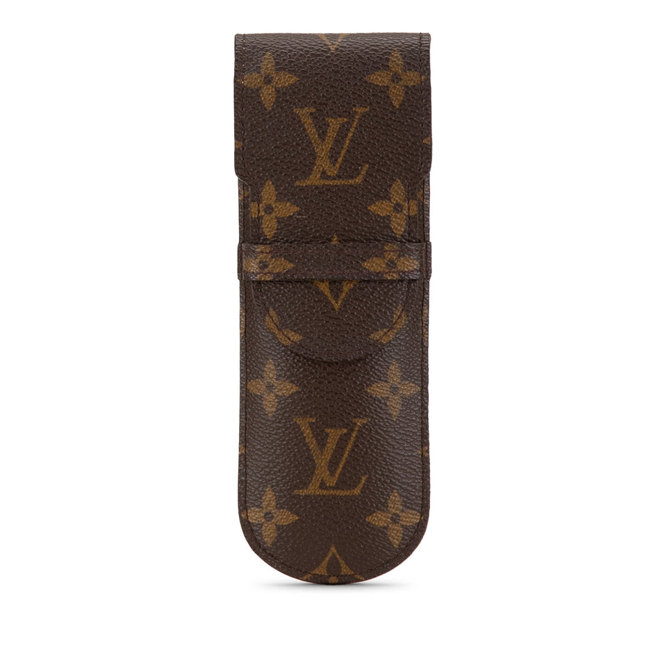 Brown Louis Vuitton Monogram Sunglasses Case