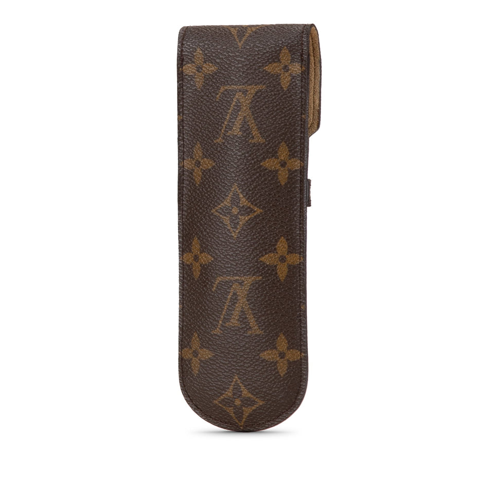 Brown Louis Vuitton Monogram Sunglasses Case