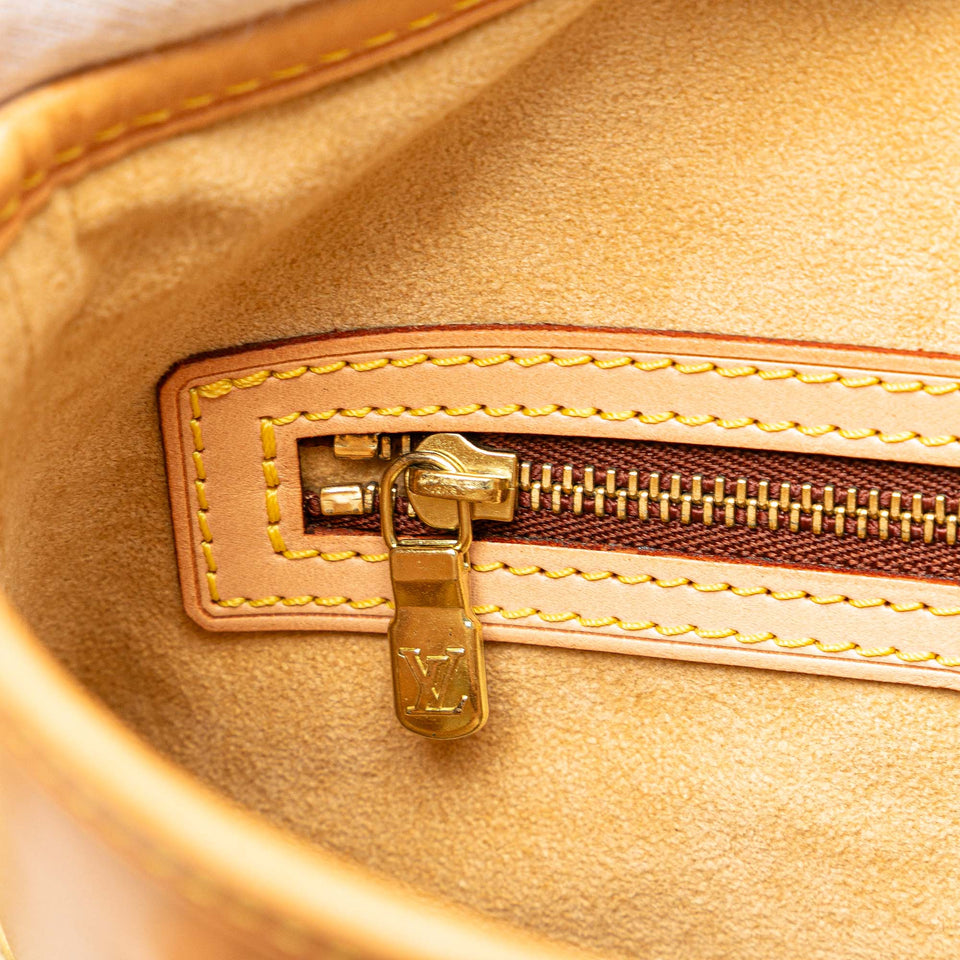 Brown Louis Vuitton Nomade Petit Bucket