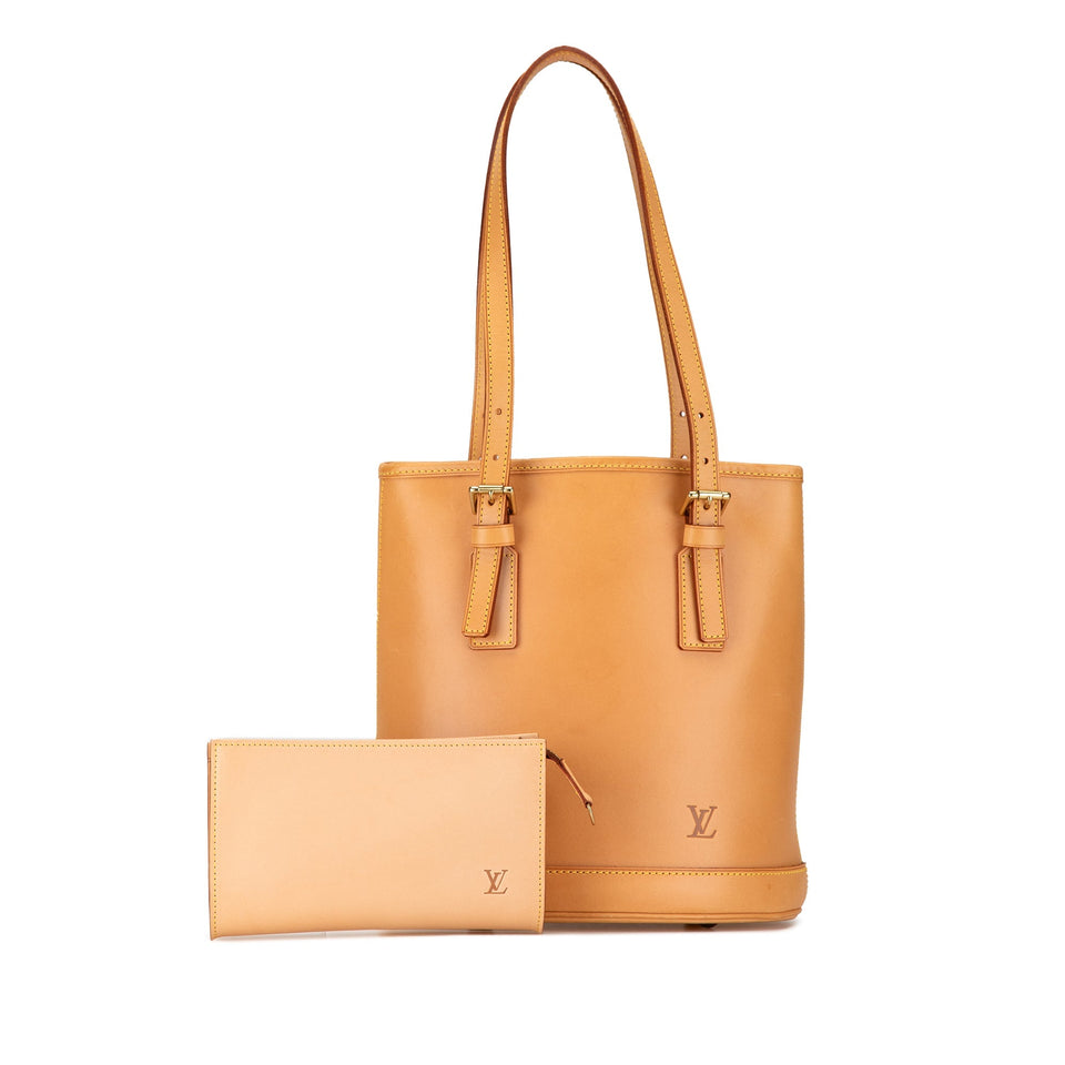 Brown Louis Vuitton Nomade Petit Bucket