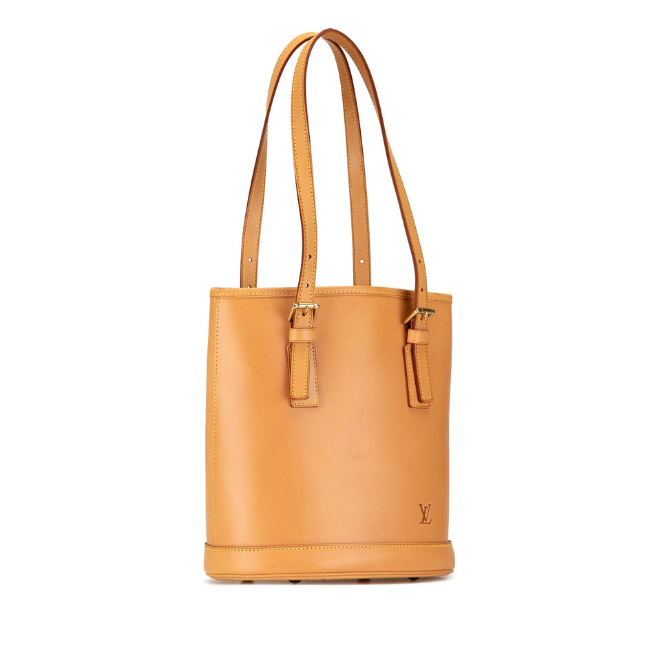 Brown Louis Vuitton Nomade Petit Bucket