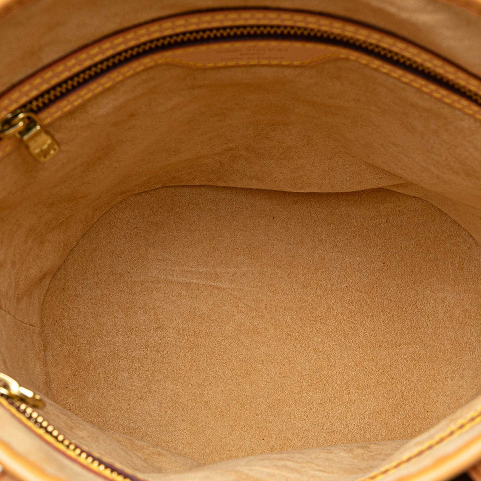 Brown Louis Vuitton Nomade Petit Bucket