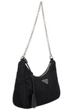 PRADA Re Edition 2005 Nylon Crossboy Bag Black
