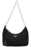 PRADA Re Edition 2005 Nylon Crossboy Bag Black