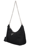 PRADA Re Edition 2005 Nylon Crossboy Bag Black