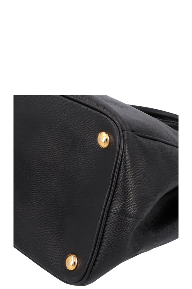 PRADA Galleria Saffiano Large Tote Bag Black