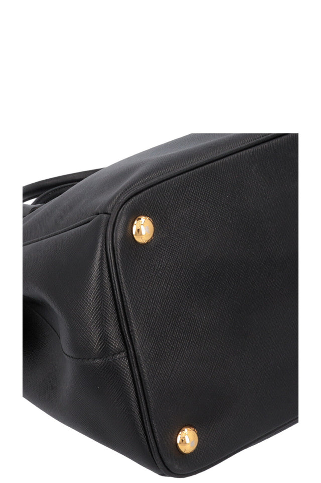 PRADA Galleria Saffiano Large Tote Bag Black