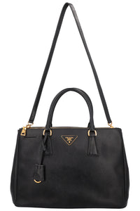 PRADA Galleria Saffiano Large Tote Bag Black