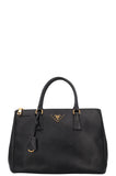 PRADA Galleria Saffiano Large Tote Bag Black