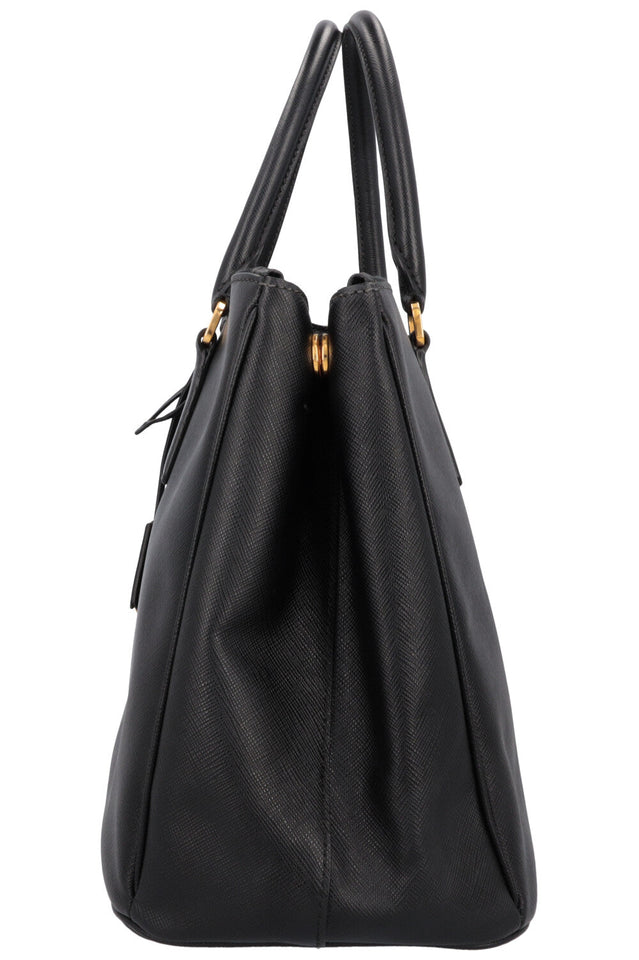 PRADA Galleria Saffiano Large Tote Bag Black