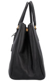 PRADA Galleria Saffiano Large Tote Bag Black