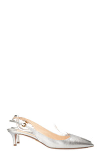 PRADA Kitten Heels Silver
