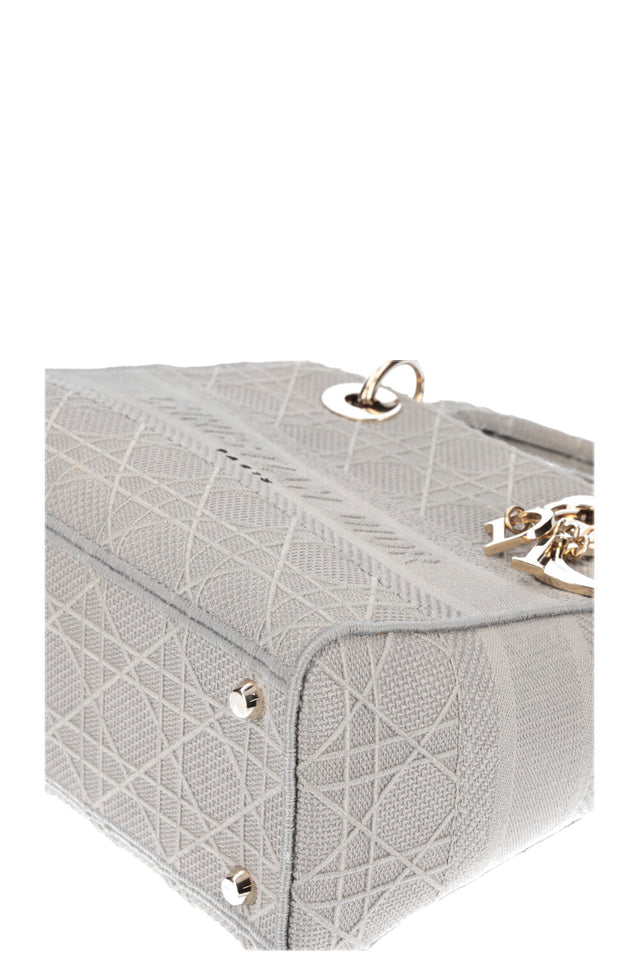 CHRISTIAN DIOR D-Lite Bag Medium Grey