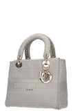 CHRISTIAN DIOR D-Lite Bag Medium Grey