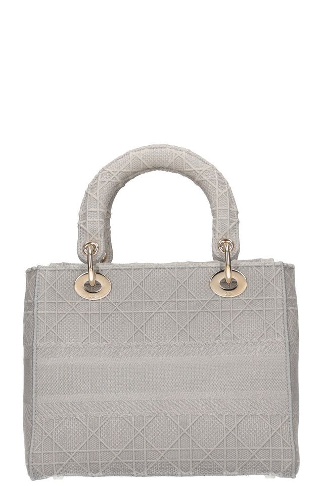 CHRISTIAN DIOR D-Lite Bag Medium Grey