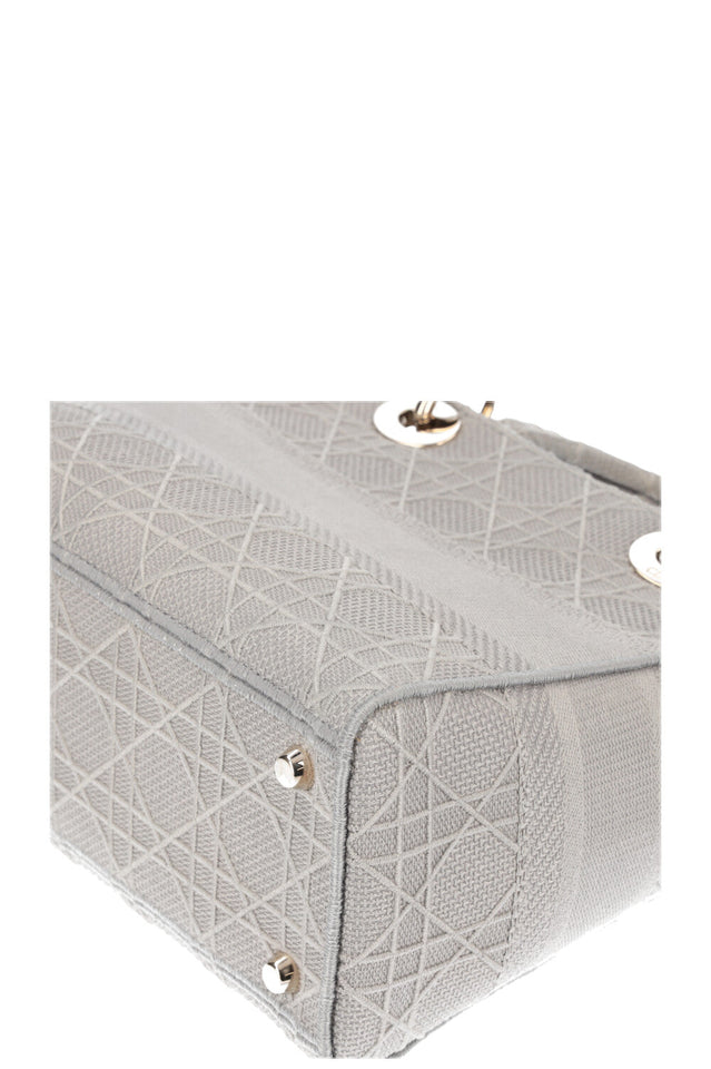 CHRISTIAN DIOR D-Lite Bag Medium Grey