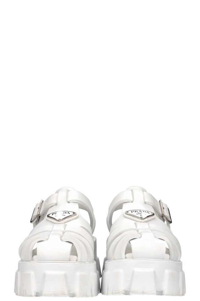 PRADA Foam Rubber Sandals White